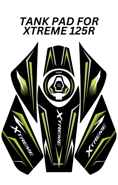 Full Tank Pad Compatible with Xtreme 125R | Xtreme 125 Sticker, Pack Of 1